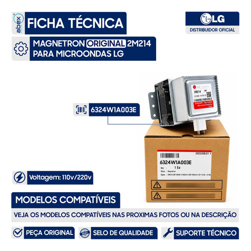Magnetron 2M214 foto 2