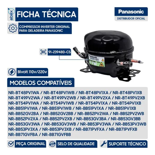 Compressor Inverter Geladeira foto 2