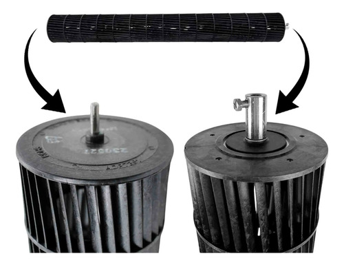 Turbina Evaporadora Ar Condicionado LG 18000 E 24000 foto 3
