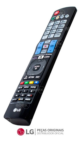 Controle Remoto Smart Tv Lg com Função 3D My Apps foto 3