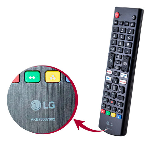 AKB76040304 Controle Remoto Tv foto 3