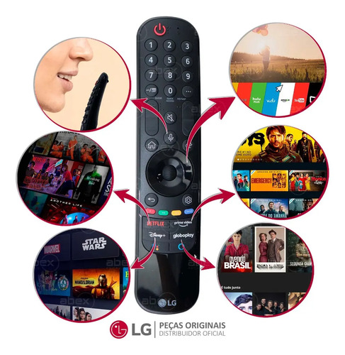 Controle Remoto Smart Magic LG foto 3