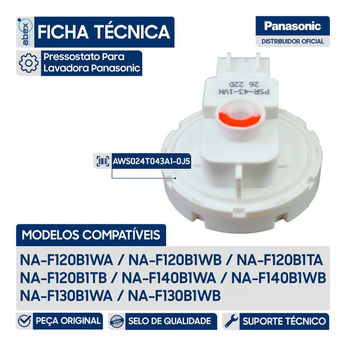 Pressostato / Switch Lavadora foto 2