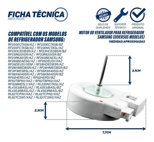 12V - 2.1W - 0.176A - 2950 Rpm foto 2