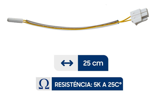 Sensor de Temperatura da Serpentina do Freezer e Refrigerador foto 3