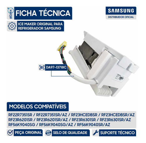 ice Maker / Fazedor / Fabricador de Gelo para Side By Side foto 2