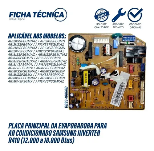 Placa Principal da Evaporadora foto 2