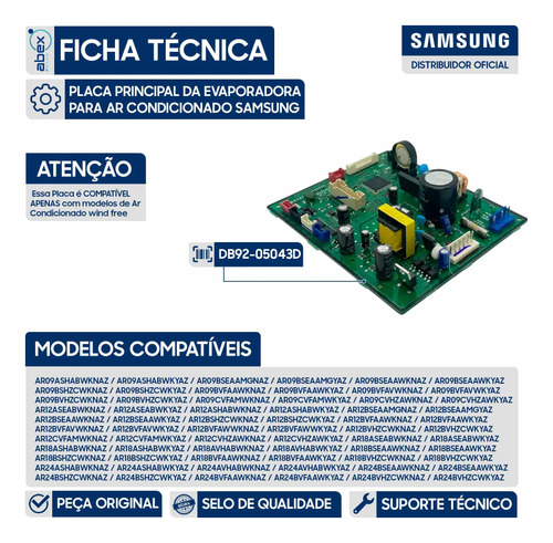 Placa da Evaporadora foto 2