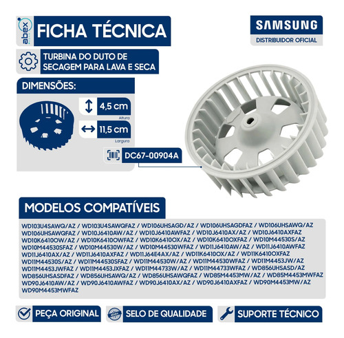 Turbina / Helice do Motor do Duto foto 2