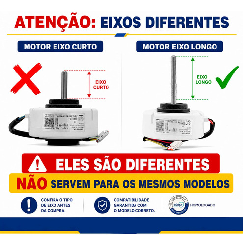 Motor Ventilador da Evaporadora foto 2