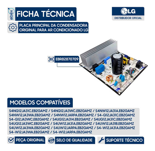 Placa Principal Condensadora foto 2