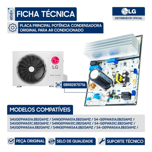 Placa da Condensadora foto 2