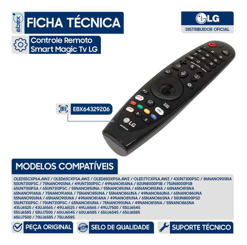Controle Remoto Magic Tv foto 2