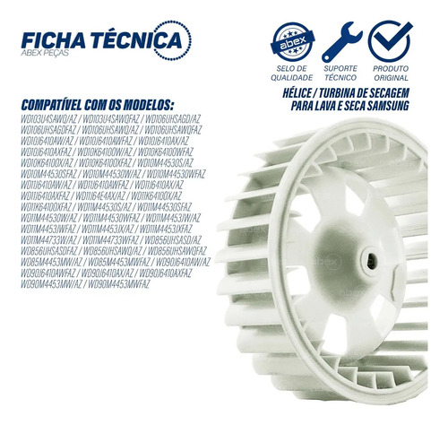Turbina / Helice do Motor do Duto foto 3