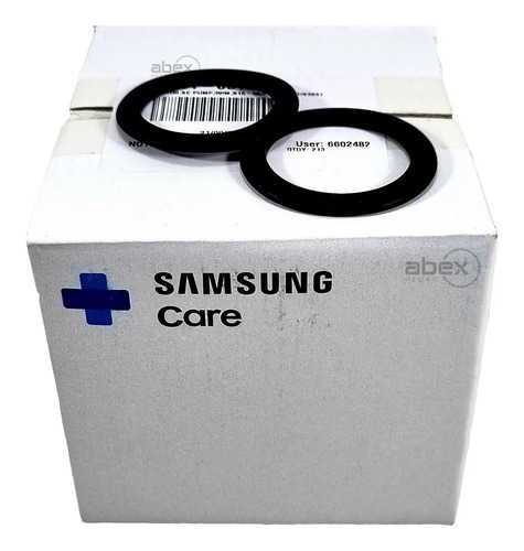 Kit 2 Borrachas Vedação Filtro Fiapo Lava e Seca