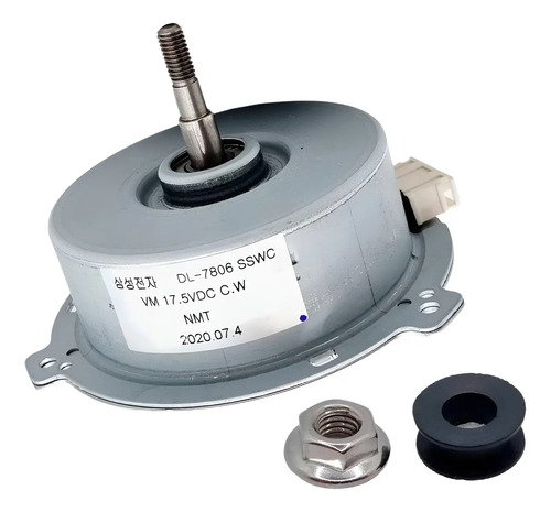 Motor Ventilador do Duto de Secagem com Porca e Retentor